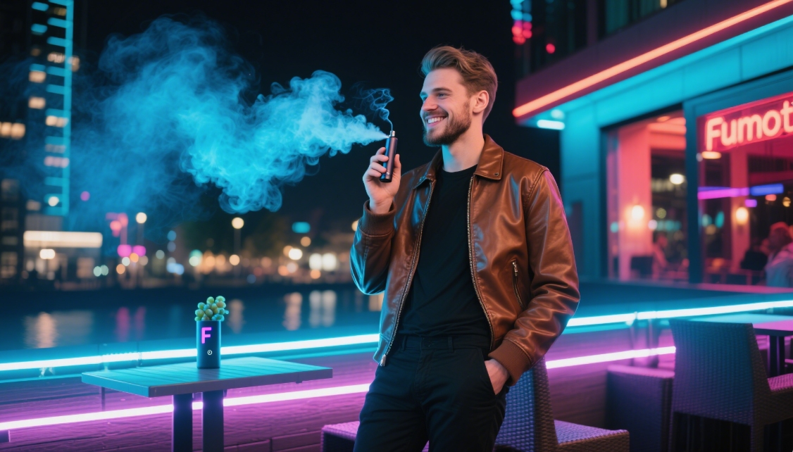 Fumot Original RandM Tornado Box 10000 – Druiven IJs: Een Smaakexplosie in de Nederlandse Vape-markt
