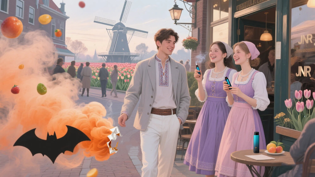 De Opkomst van JNR BATMAN: Fruitige Kauwsnacks Herdefiniëren de Wegwerp Vape-Markt in Nederland