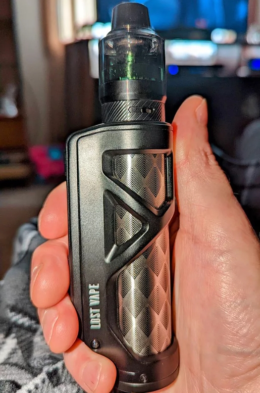Lost Vape Cyborg zoektochtkit | 100w brons/koolstofvezel: De Perfecte Combinatie van Stijl en Uitdaging
