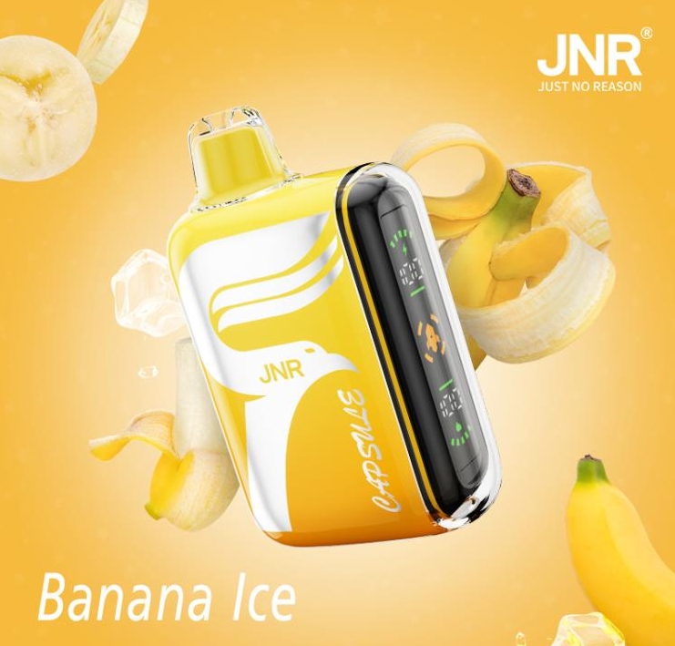 De onweerstaanbare verleiding van de JNR CAPSULE 15000 Puffs Vape - bananen-ijs: smaakvol, krachtig en stijlvol