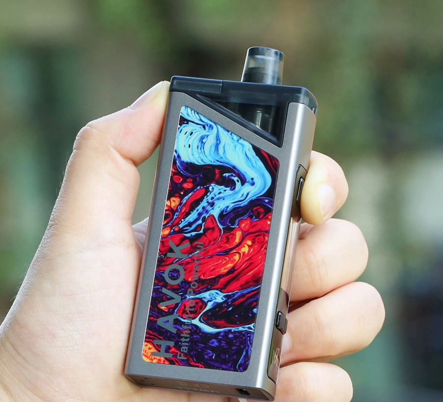 UWELL HAVOK V1 kit 65w Vape - Zilver: De Perfecte Balans tussen Kracht, Design en Gebruiksgemak