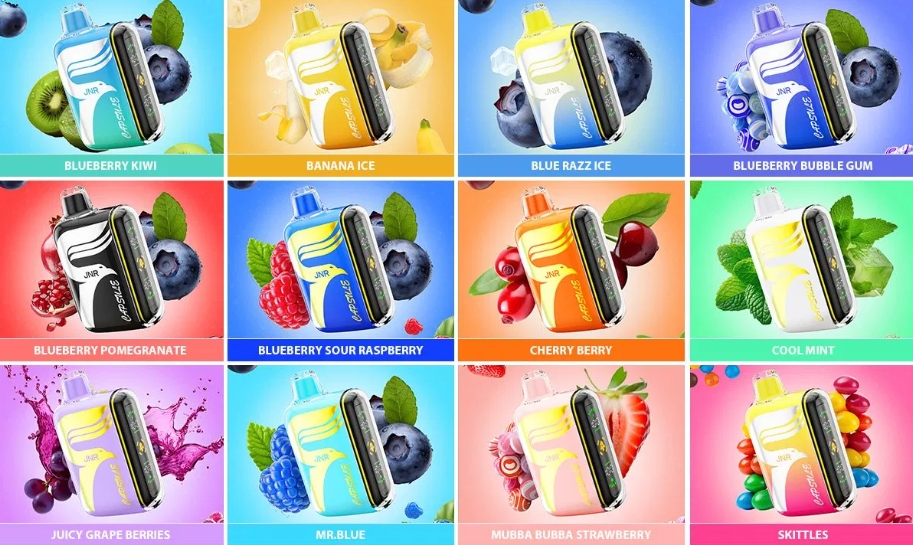 De onweerstaanbare verleiding van de JNR CAPSULE 15000 Puffs Vape - bananen-ijs: smaakvol, krachtig en stijlvol