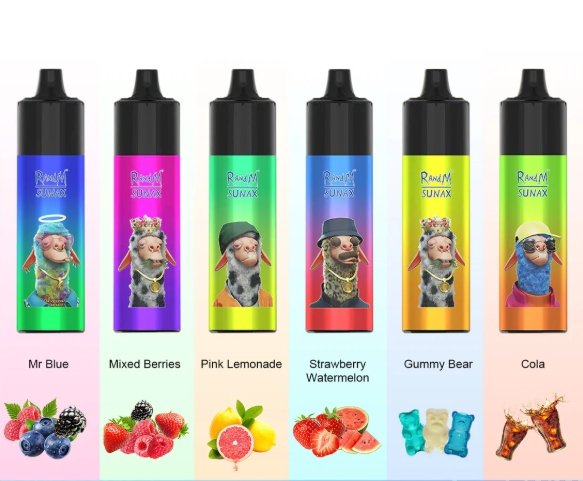 RandM Sunax 21000 Vape-apparaat – Een Intense Ervaring met Gemengde Bessen