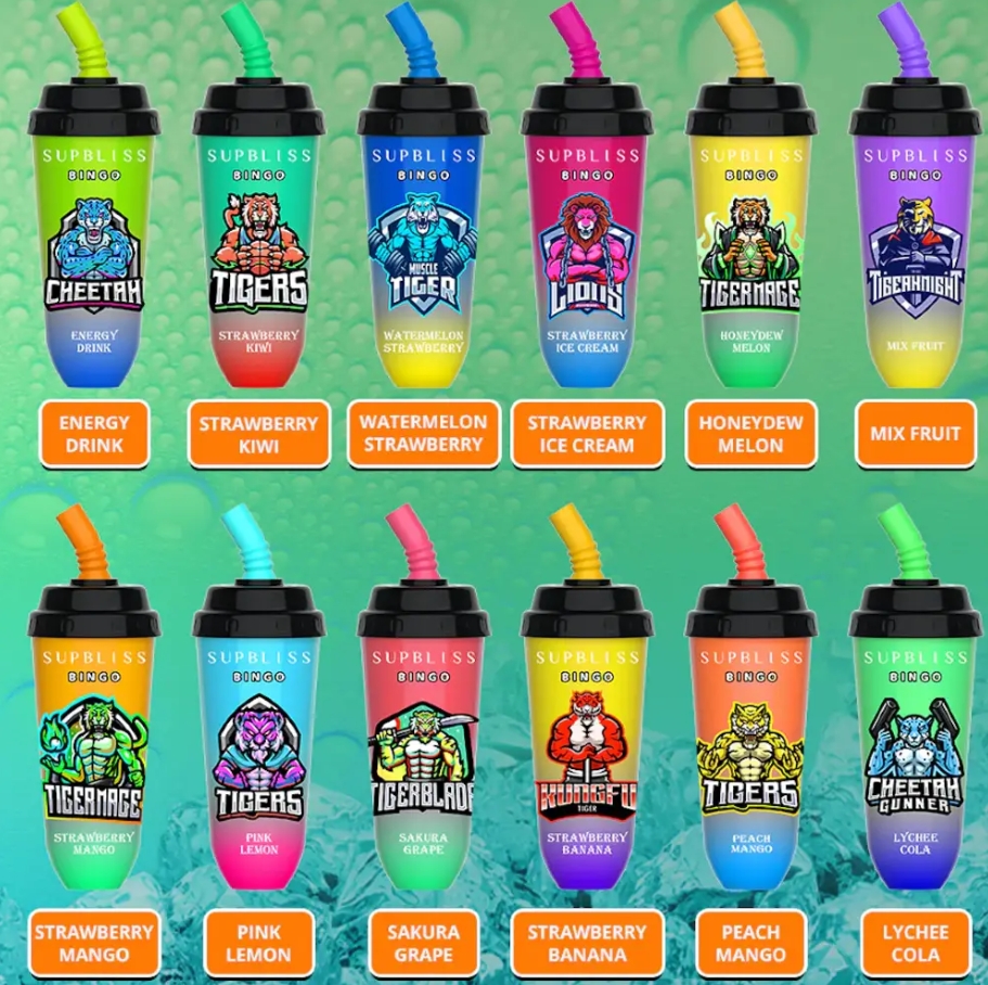 RandM Supbliss Bingo 8000 Vape Pod-apparaat – Roze Citroen: De Nieuwe Sensatie voor de Nederlandse Dampers