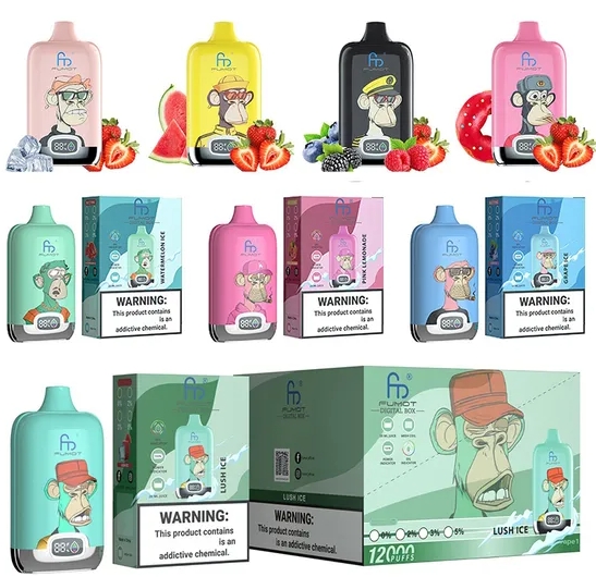 Fumot Original RandM Digital Box 12000 Vape - gemengde bessen: Stijlvolle kracht in een digitale beleving