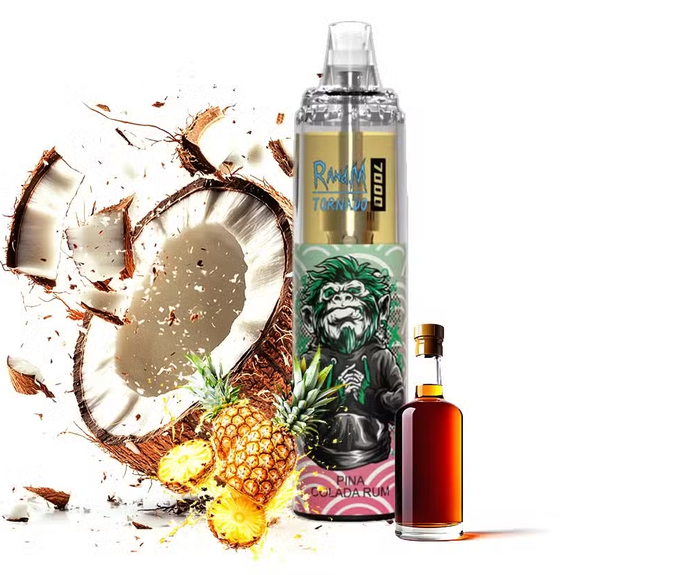 RandM Tornado 7000 Puffs Vape: De Tropische Ontsnapping van Pina Colada Rum die Nederland Veroverd