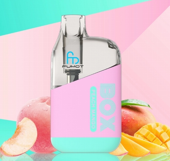 FUMOT Original RandM Tornado Box 10000 Puffs – De Perzik-Mango Sensatie Voor De Nederlandse Vaper!