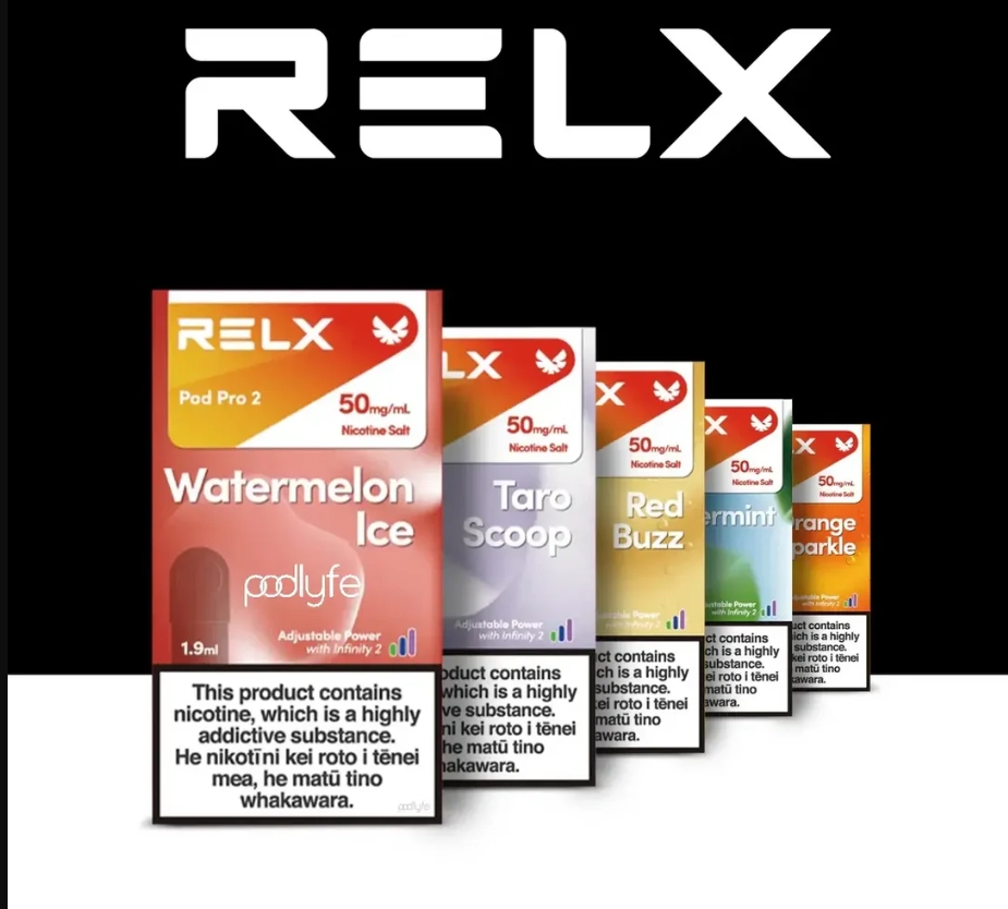 RELX Pod Pro 2 – Lychee IJs (3 Pods): Krachtige smaak, stijlvolle technologie, moeiteloos dampen