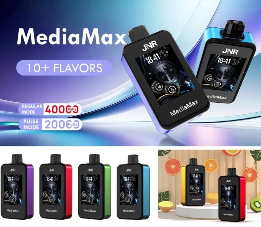 JNR MediaMax 40000 Puffs Vape – Watermeloen IJs: De Volgende Generatie Vaping in de Nederlandse Markt